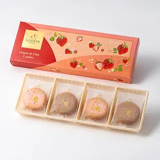 ゴディバ（GODIVA）あまおう苺ラングドシャクッキー アソートメント（8枚入）クッキー ビスケット（ギフト スイーツ プレゼント）