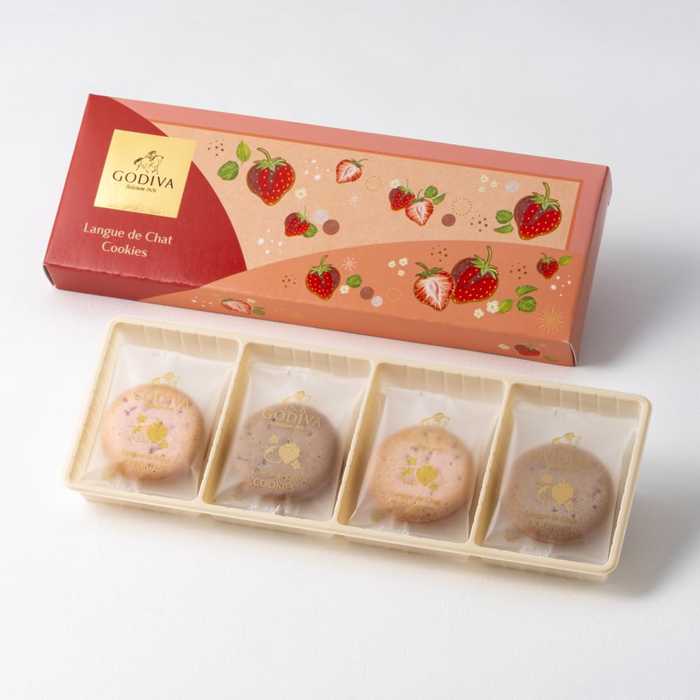 Amazon | ゴディバ（GODIVA）あまおう苺ラングドシャクッキー アソート