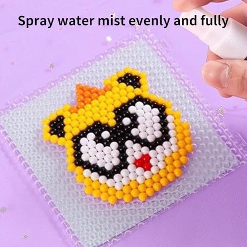 Cuentas fusibles sin plancha para evitar quemaduras en manualidades adhesivas con agua infantiles 8