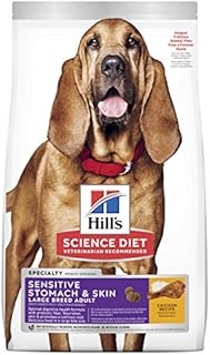 Hill's Science Diet Adult Sensitive Stomach and Skin Large Breed Dry Dog Food, Chicken Recipe, 30 lb. Bag