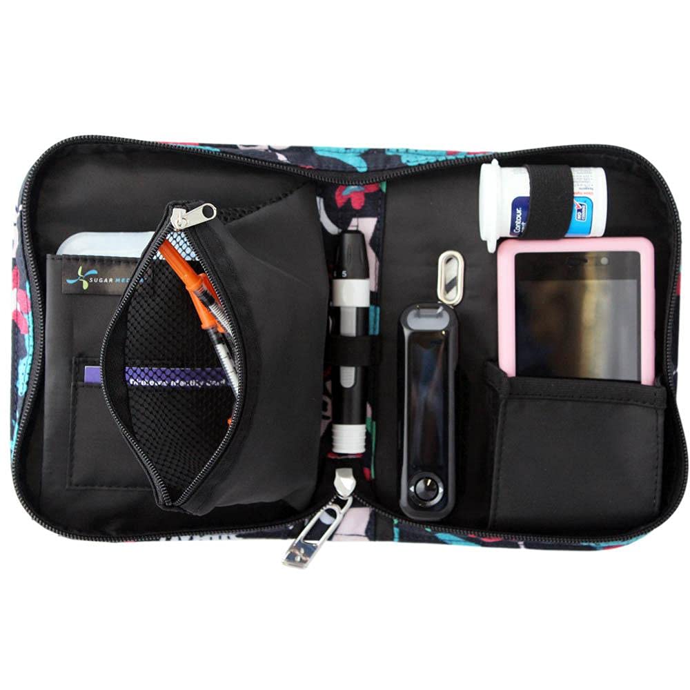 Sugar Medical Omnipod Supply Case Diabetic Medical Supply Carrying Case Designed for Omnipod