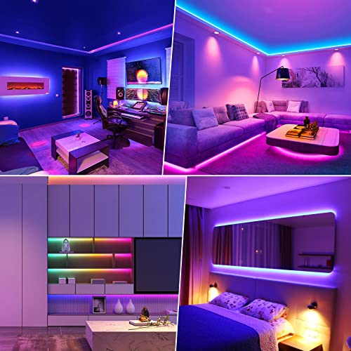 Qige 16.4Ft Rgb Cob Led Strip Kit +16.4Ft Tunable White Cob Led Strip Kit #TOP4