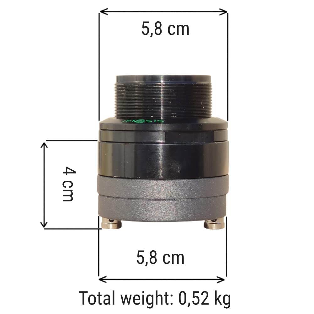 1 IPNOSIS IPT3301 driver a compressione super tweeter 100 watt rms 200 watt max impedenza 4 ohm sensibilità 106 db per auto spl, 1 pezzo
