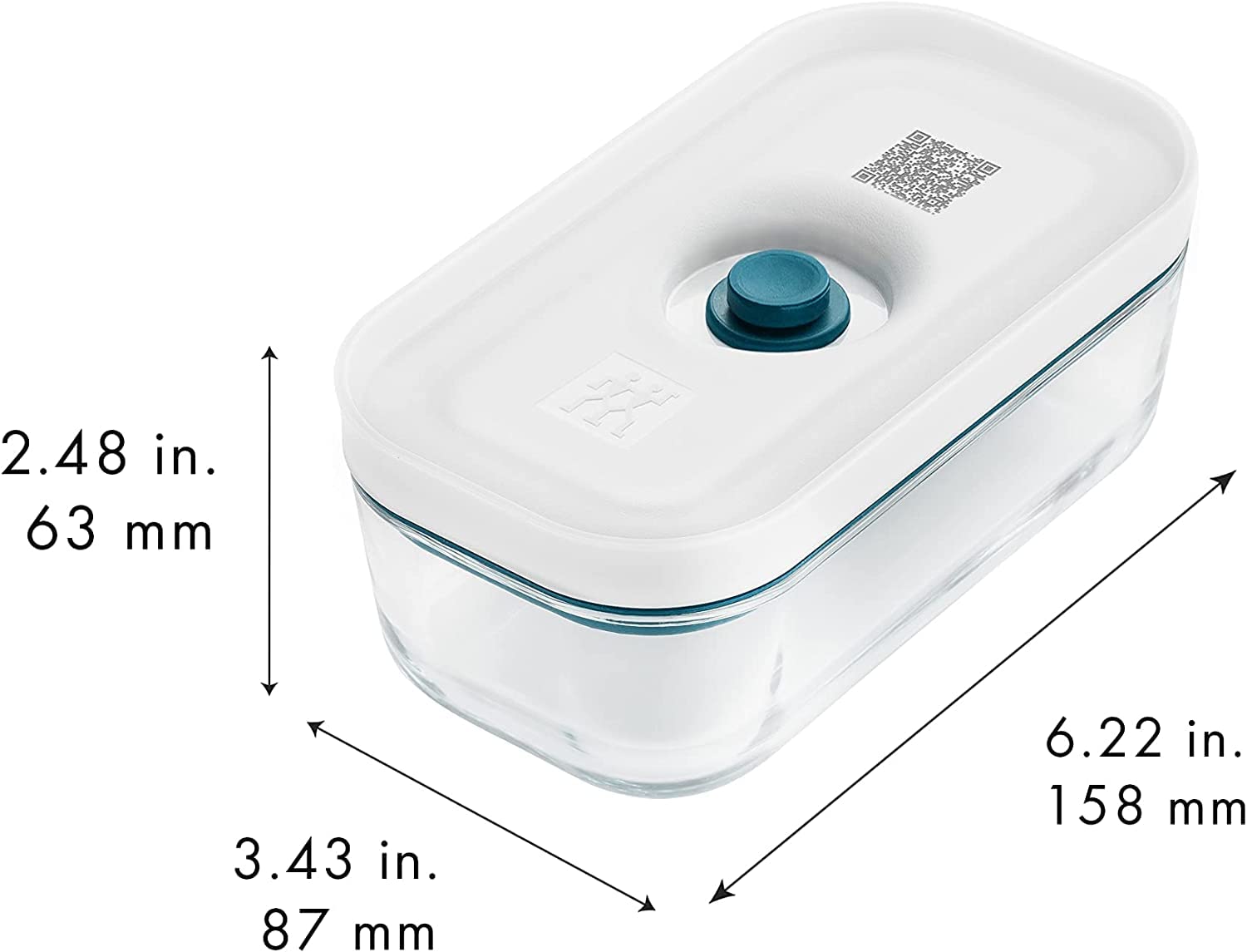 Zwilling Fresh & Save Vakuum Boxset, S/M/L, 3tlg, Glas, La Mer