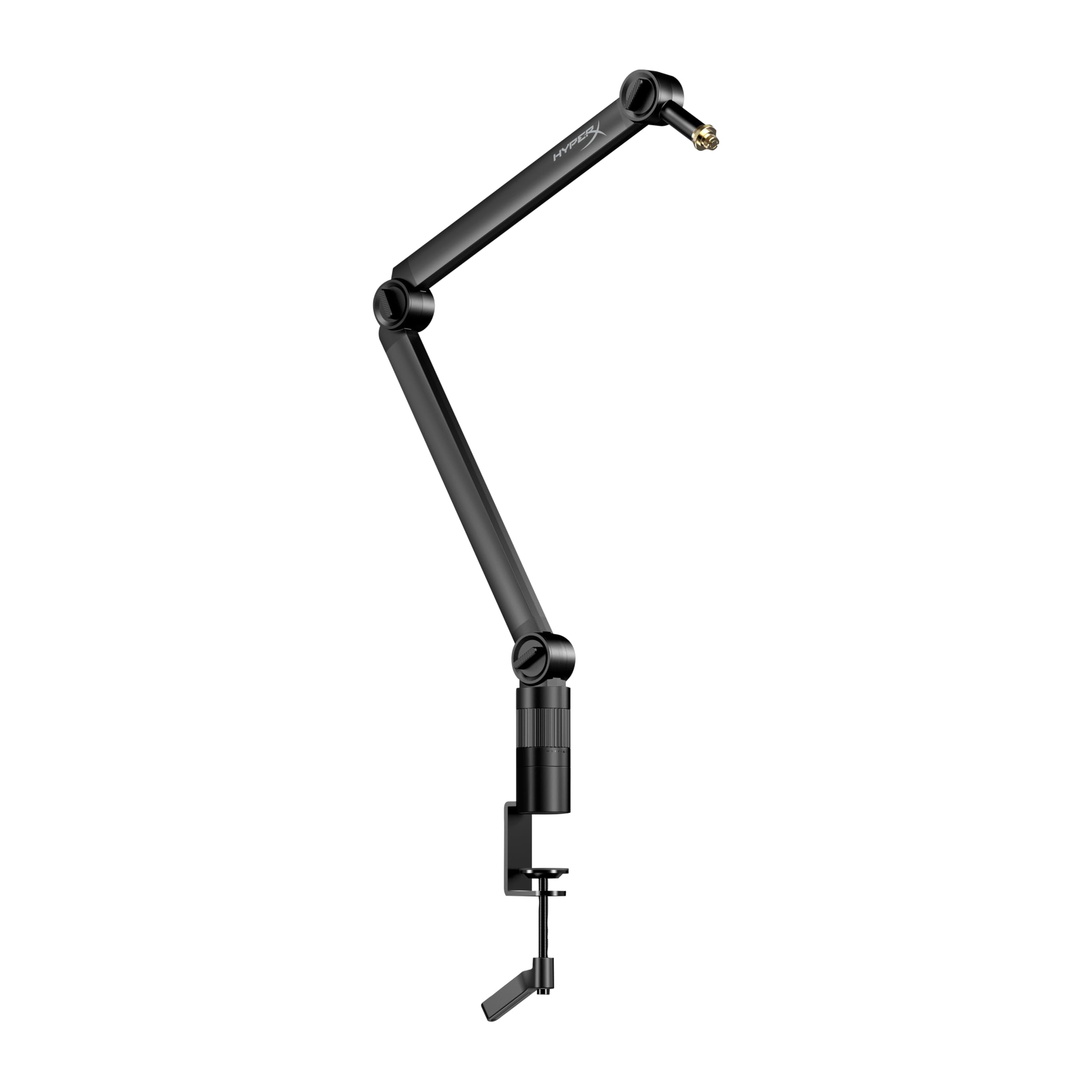 HyperX Caster Mikrofon- & Kameraarm – werkzeuglos, mit Kabelführung, 360° schwenkbar, bis 1 kg Tragkraft, 1/4", 3/8", 5/8" Gewinde, ideal für Streaming & Content Creation – Schwarz
