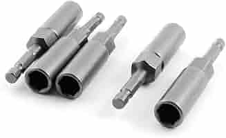 Douille Tournevis Sourcing Map - 10mm, Tige 1/4", Longueur 80mm | Pour Vissage/dévissage D'écrous