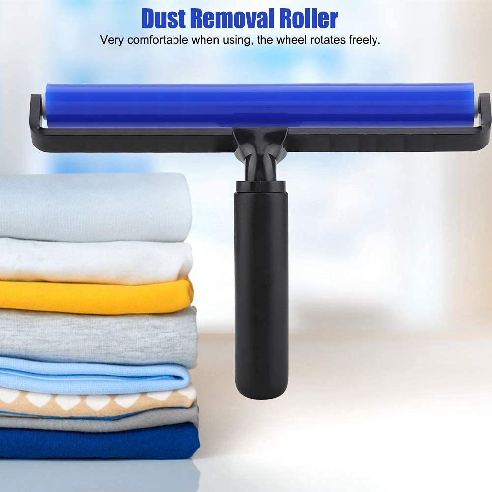 Rouleau adhésif anti-statique en silicone pour enlever la poussière 10,2 cm/15,2 cm/20,3 cm/30,5 cm