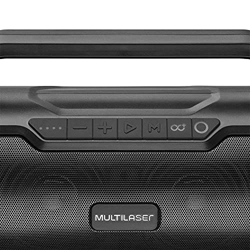 Super Bazooka Multilaser Bluetooth 180W Preto - SP339
