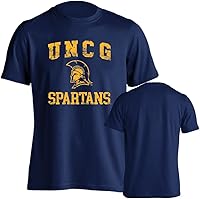 Vista 38 de Sport Your Gear NCAA Camiseta de manga corta retro con licencia oficial de aspecto desgastado para el día del juego, camiseta de espíritu deportivo