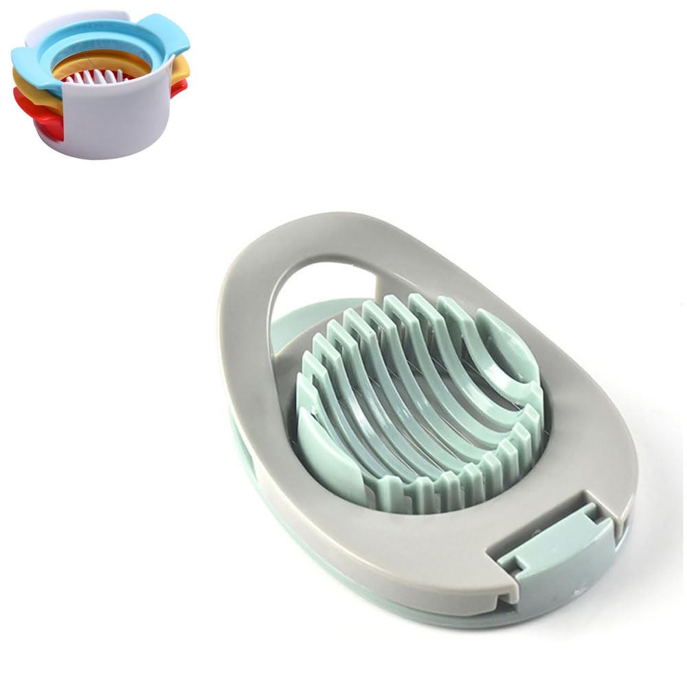 Effortless Egg Slicer - Perfectly Slice Hard-Boiled Eggs, Strawberries, and More in Seconds