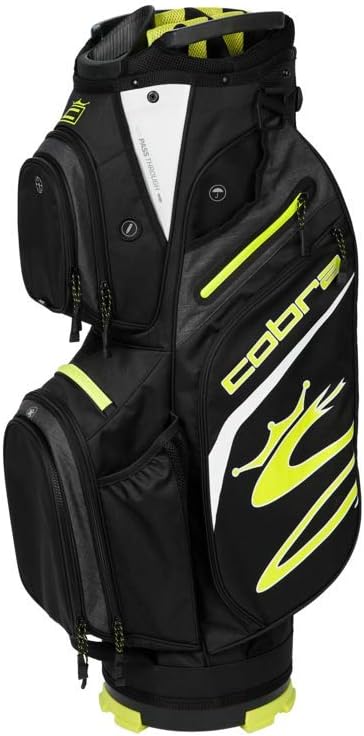 Cobra Golf 2020 Ultralight Cart Bag (Fluro Yellow) : Sports & Outdoors