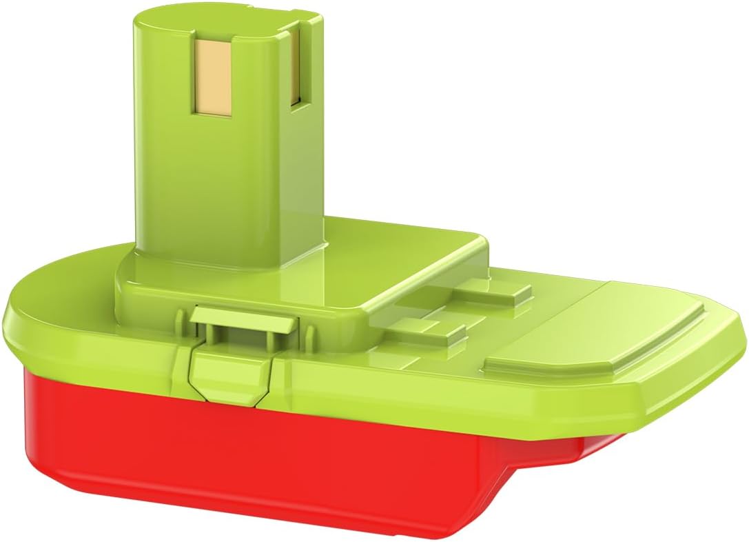 NovaQuantic Adapter Upgrade for Ryobi 18v Tools - Compatible with Craftsman New 20V V-20 Red Style (Not B&D) Batteries Installation for Power Supply (No Charging Function) - 1 Adapter Only