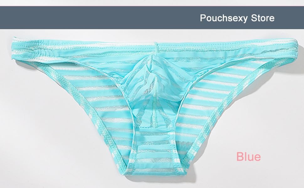 Men's Mesh Breathable Briefs U convex bulge pouch undewear sexy for man bikini Breathable panties Quick Dry 3-Pack - Image 4