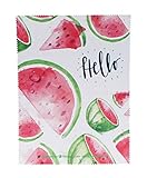 BELLANET Microfaser-Brillenputztuch mit Melonen-Motiv für Brille, Display & Handy (Melone)