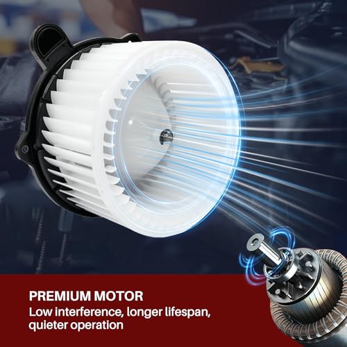 Image of 700258 Front AC Heater Blower Motor Fan Fit for Hyundai Santa Fe 2010-2017, Santa Fe Sport 2013 2014 2015 2016 2017, Compatible with Kia Sorento 2011 2012 2013 2014 2015 SK700258 97113-1U000