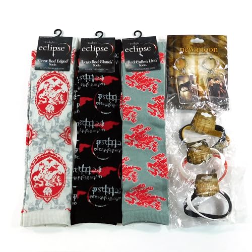Twilight Fan Ultimate Gift Package Look For Socks, Keychains, and Bracelets