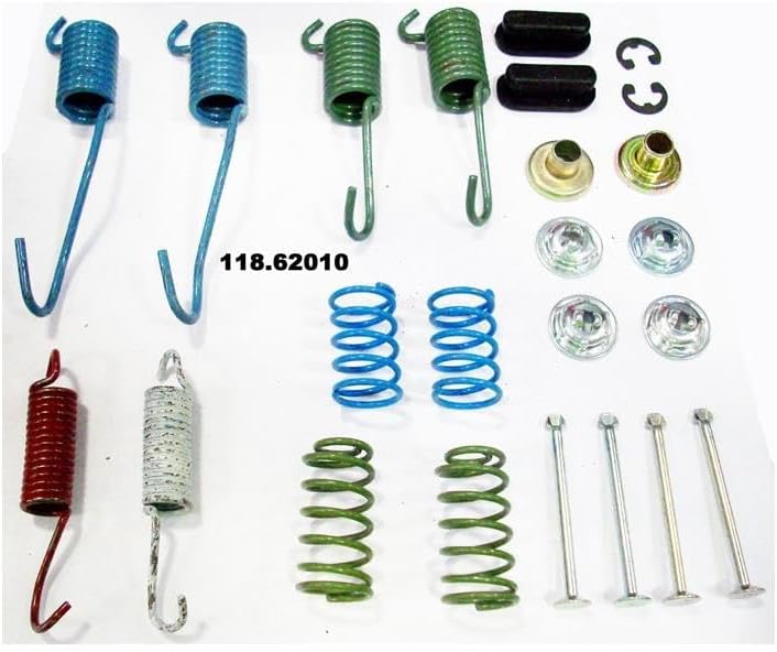 (2) Front and Rear Brake Hardware Kit, Drum Brake Hardware Kit Replacement Brake Hardware fits Omega 1973-1974 fits Pontiac Firebird 1967-1969 fits Apollo 1973-1974