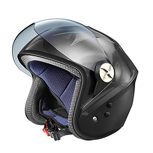 Einstellbarer Sicherheitsschutz Motorradhelm, Eingebautes Bluetooth-Headset, Electric Fan Air Conditioner, Sicherheit Smart Helmet Solar