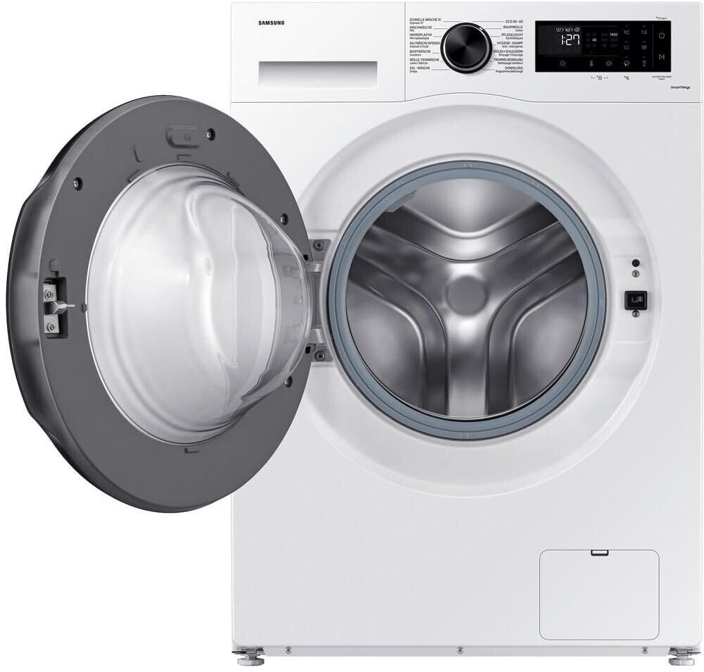 Samsung WW90CGC04AAEEG Frontlader-Waschmaschine, 9 kg Kapazität, Weiß