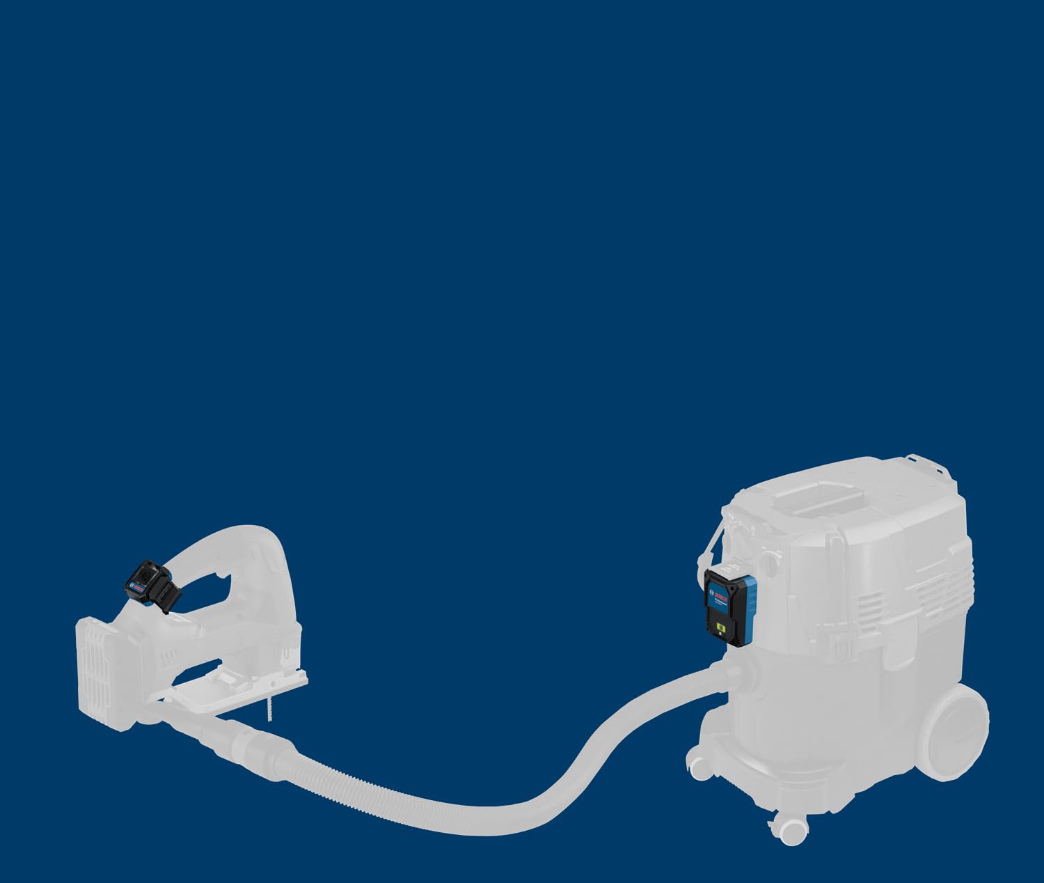 Bosch Professional spina Auto-Start GCA 30-42 e tag Auto-Start GCT 30-42 (accessori essenziali per l'aspirazione professionale della polvere)
