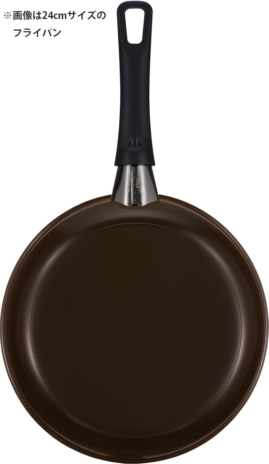 Thermos Durable Series KFL-028D DBW Stir-fry Pot, 11.0 inches (28 cm), Dark Brown, For Gas Fire