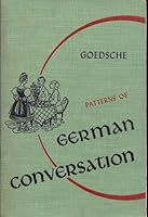 Patterns of German conversation B0007DWAXU Book Cover