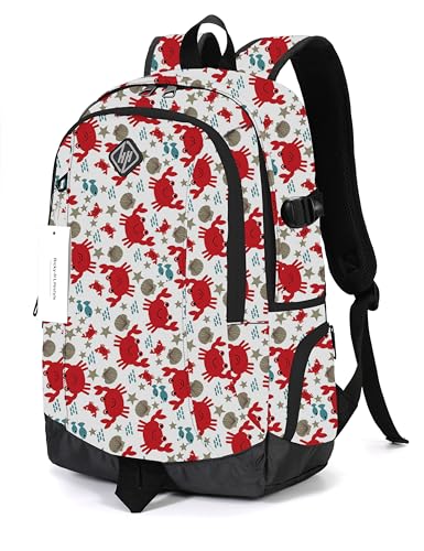 Image of rickyh style School Backpack Travel Bag for Men & Women Lightweight College Back Pack with Laptop Compartmen