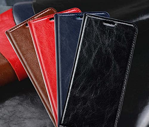 Étui portefeuille en cuir pour iPhone 11 Pro SCHIK rouge avec porte-cartes intégré