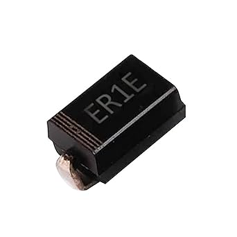 Electronic Spices SMA(G), ER1E 300V Surface Mount Fast Recovery Rectifiers Diode pack of 5pcs