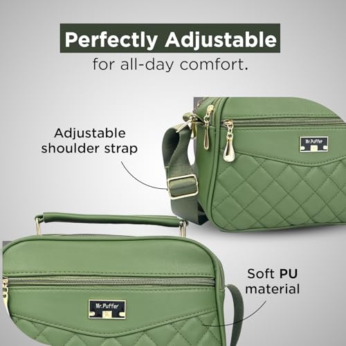 Image of Sling Bag for Women | Classic Stylish Handbag for Girls with Adjustable Strap