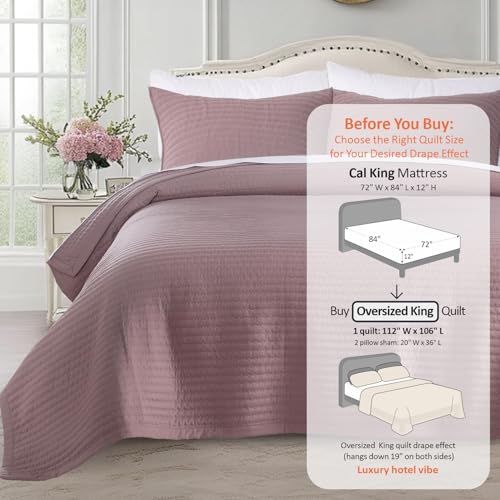image for KASENTEX Oversized King Quilt Set 112