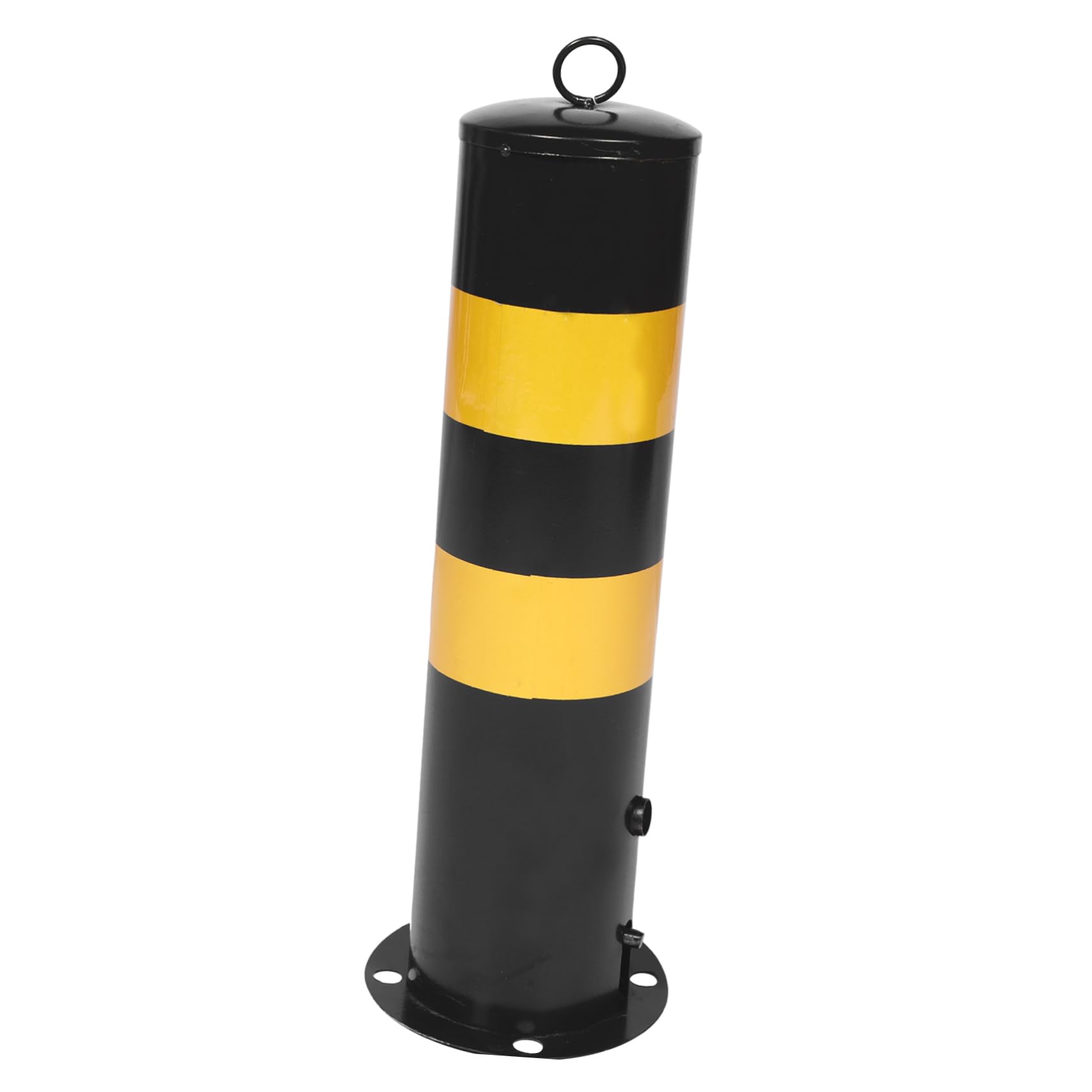 Poteau Parking en Acier Noir, Colonne D'avertissement, Barrière Allée
