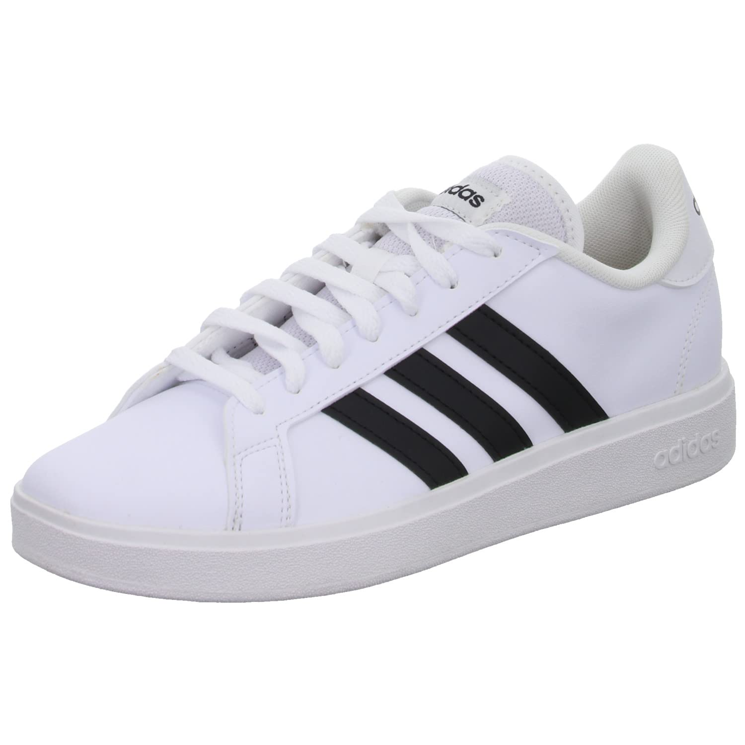adidas Grand Court Td Lifestyle Court Casual Shoes, Zapatillas Mujer, Cloud White/Core Black/Cloud White, 38 EU