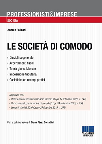 Le società di comodo