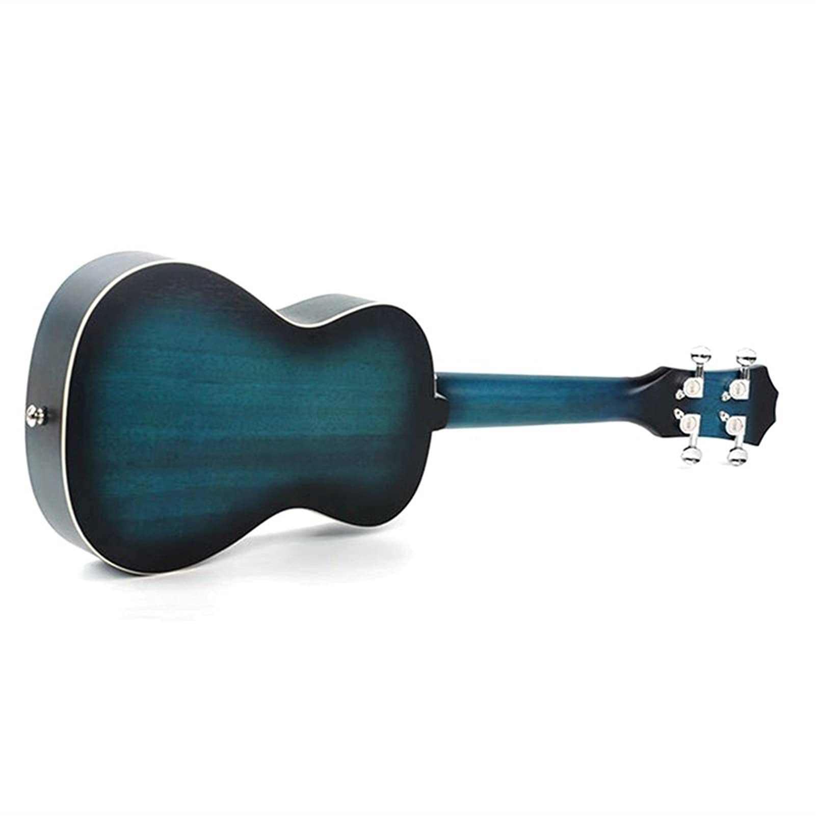 Ukulele koncertowe Początkujący Ukulele 23 Cale 4 String Mahogany Niebieski Instrument Sopranowy Ukulele