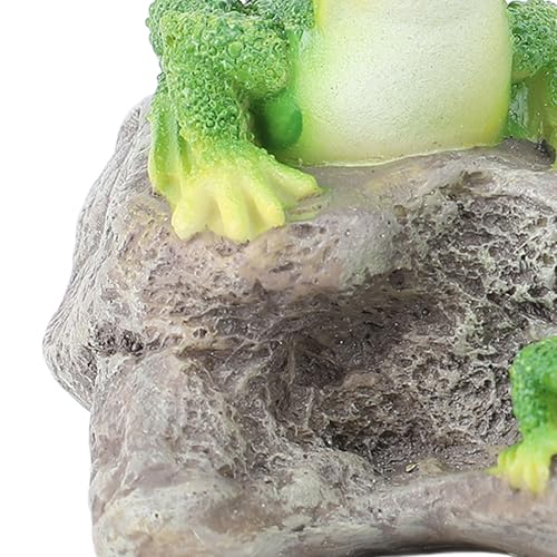 Statue de grenouille en résine抗裂防褪色, 解决花园摆件易碎老化的烦恼 - 8