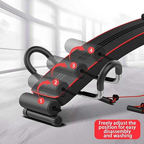 Tengma Adjustable Weight Bench, Foldable Decline Sit up Bench Crunch Board, Ab Abdominal Bench Fitness Home Gym Exercise Sport Support for Bench Press, Leg Lifts, Dumbbell Curls