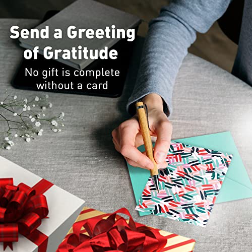 Image of S&O Blank Cards for All Occasions in One Box Set - Blank Notecards with Envelopes for Handwritten Messages - All Occasion Tags Assortment Box with Covers - 24 Vibrant Letter Slips and Envelopes Pack