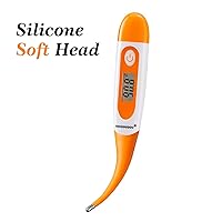 Vista 3 de Termómetro digital para mascotas para detección precisa de fiebre, adecuado para gatos, perros, caballos, veterinarios, termómetro impermeable