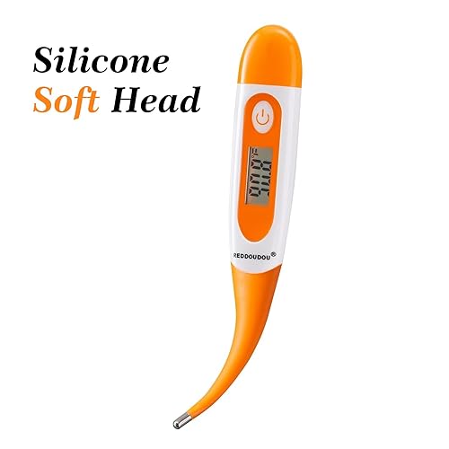 Miniatura 3 de Termómetro digital para mascotas para detección precisa de fiebre, adecuado para gatos, perros, caballos, veterinarios, termómetro impermeable para