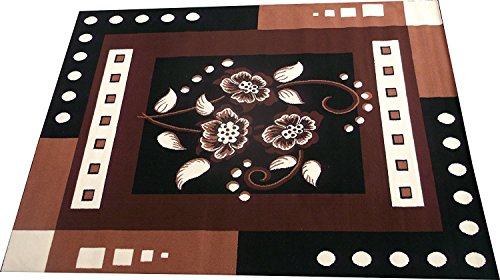 Image of GULDASTA CARPET; Carpets for Living Room 4x5 feet [121X150Cm] Super Softness Floral Multi Design Medium Thickness bcf New Carpet for Room