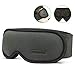 Produktbild HOMMINI Schlafmaske Damen und Herren, Premium 3D Schlafbrille Nachtmaske,100% Lichtschutz, super weich und bequem, Augenmaske für Reisen, Schichtarbeit und Nickerchen, Inklusive Ohrstöpseln