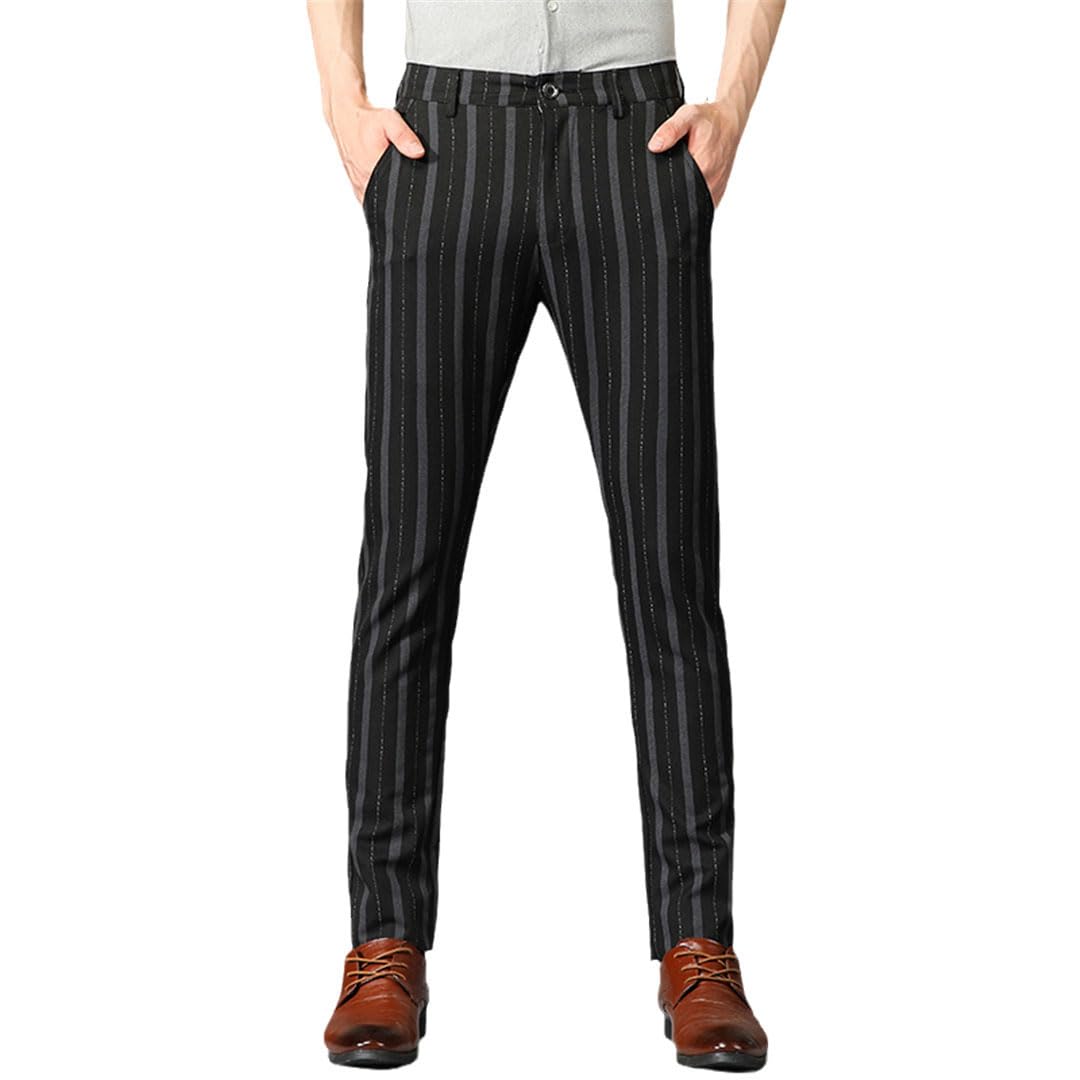 Vogrtcc Pantalone da Uomo da Uomo d'Affari Estivo da Uomo