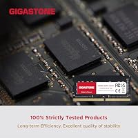 【DDR4 RAM Nur für Laptops】 GIGASTONE 32GB Kit (2x16GB) DDR4 3200MHz (2933/2666MHz) PC4-25600 CL22 1,2V SODIMM 260Pin Nicht-ECC ungepuffert Notebook Speicher-Upgrade – Ansicht 5