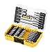 Price comparison product image Dewalt DT70702 40 Piece Impact Screwdriver Bit Set + Tough Case Fits TStak Caddy, Black