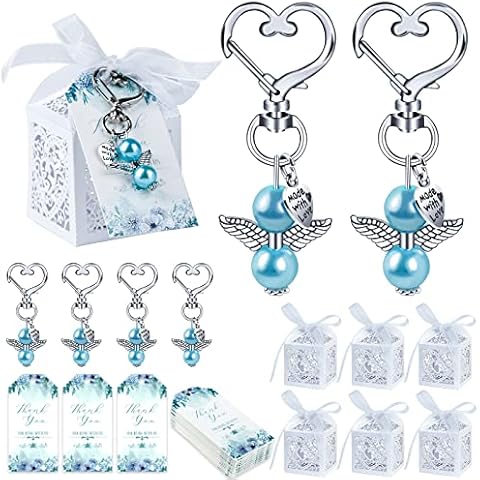 GUDELAK Baby Shower Favours with Keychains Cover