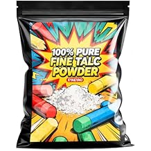 Talcum Powder, Fine Talc Powder for Chalk Painting, Multiple Purpose Talcum Powder Unscented with Excellent Lubrication, Talc for Bike and Auto Tire Repairing 2 Pounds