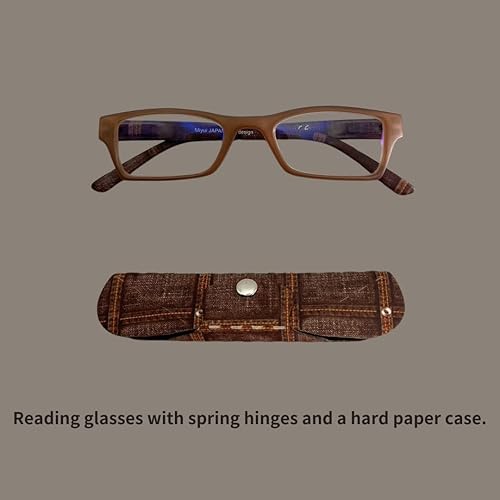 Miniatura 10 de 2 Pack Blue Light Blocking Slim Reading Glasses Small Tube Readers Lightweight Portable Reading Glasses Men Women