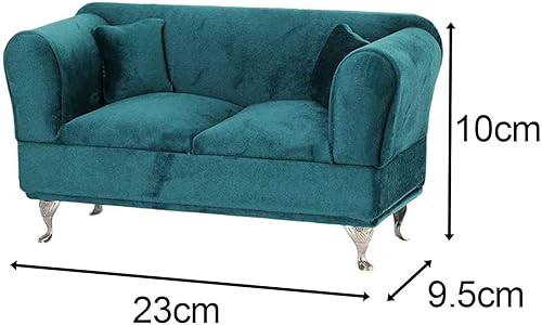 Miniatura 2 de MERIGLARE Accesorios de casa de muñecas en miniatura a escala 1/6, muebles para casa de muñecas, joyero de moda, mini estuche de almacenamiento de