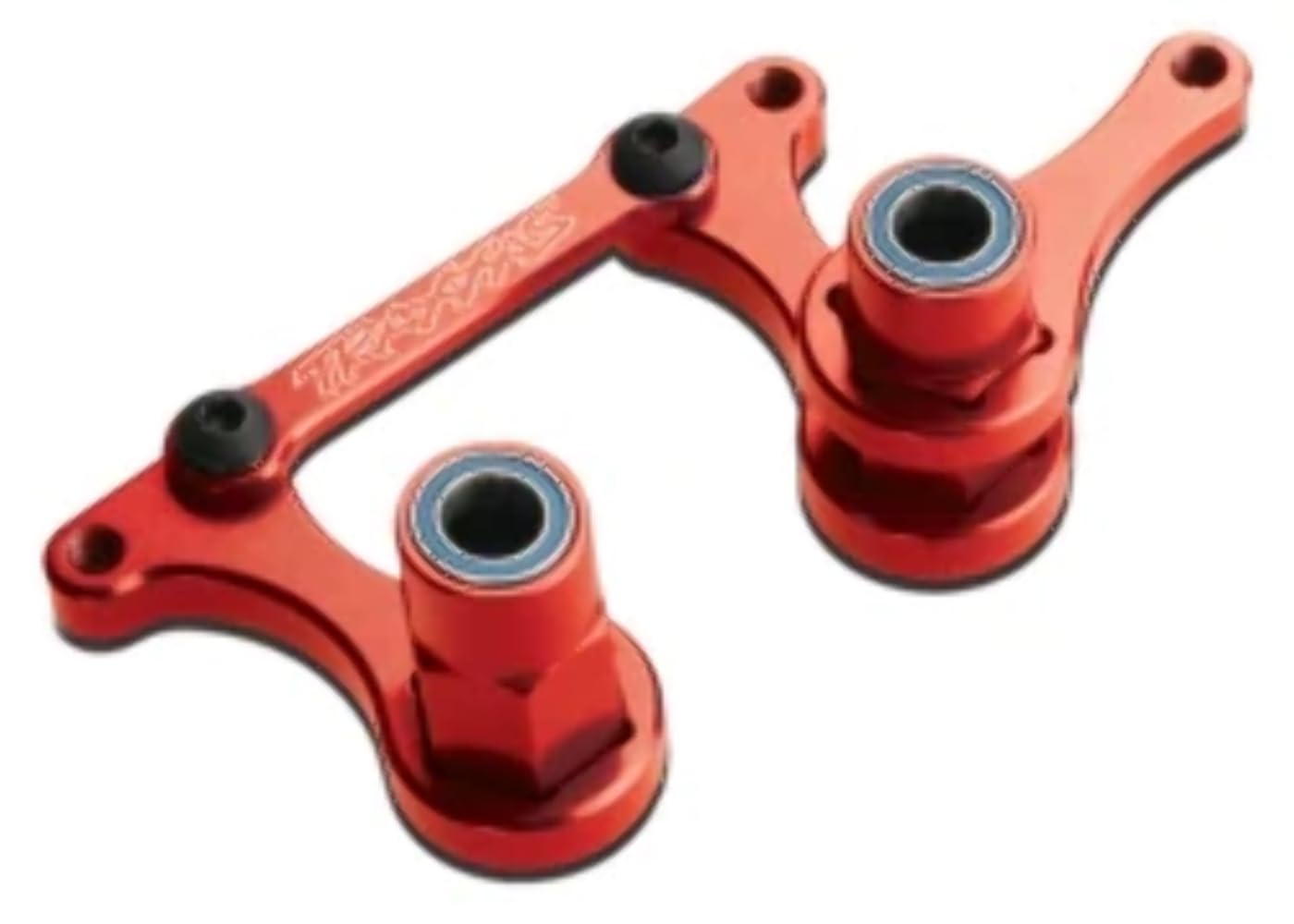 Traxxas3743X Steering Bell Crank Model Car Parts, Red
